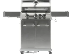 GRILL GAZOWY ITAMI 3+1 STAL NIERDZEWNA 11,5KW, Z SZYBĄ