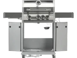 GRILL GAZOWY ITAMI 3+1 STAL NIERDZEWNA 11,5KW, Z SZYBĄ