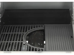 GRILL GAZOWY ITAMI 3+1 STAL NIERDZEWNA 11,5KW, Z SZYBĄ