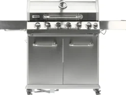 GRILL GAZOWY ITAMI 6+1 STAL NIERDZEWNA 20,5KW, Z SZYBĄ