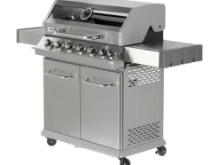 GRILL GAZOWY ITAMI 6+1 STAL NIERDZEWNA 20,5KW, Z SZYBĄ