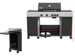 GRILL GAZOWY, MINI KUCHNIA 4+1, 14,5KW