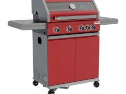 GRILL GAZOWY OKAYA 4+1, 14,2KW, CZERWONY