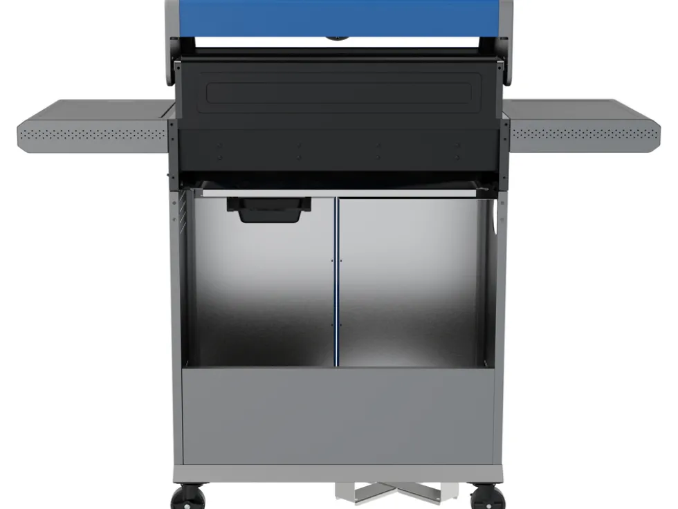 GRILL GAZOWY OKAYA 4+1, 14,2KW, Z SZYBĄ, NIEBIESKI