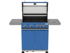 GRILL GAZOWY OKAYA 4+1, 14,2KW, Z SZYBĄ, NIEBIESKI
