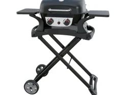 GRILL GAZOWY PRZENOŚNY YAKE, 2 PALNIKI, 5KW YAKE