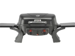 GRILL GAZOWY PRZENOŚNY YAKE, 2 PALNIKI, 5KW YAKE