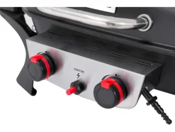 GRILL GAZOWY PRZENOŚNY YAKE, 2 PALNIKI, 5KW YAKE