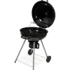 GRILL OGRODOWY WĘGLOWY OKRĄGŁY Z POKRYWĄ, ŚREDNICA 54 CM