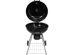 GRILL OGRODOWY WĘGLOWY OKRĄGŁY Z POKRYWĄ, ŚREDNICA 54 CM