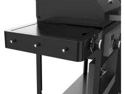 GRILL 4W1, GAZOWY + WĘGLOWY + WĘDZARNIA + PALNIK BOCZNY, 8,5KW