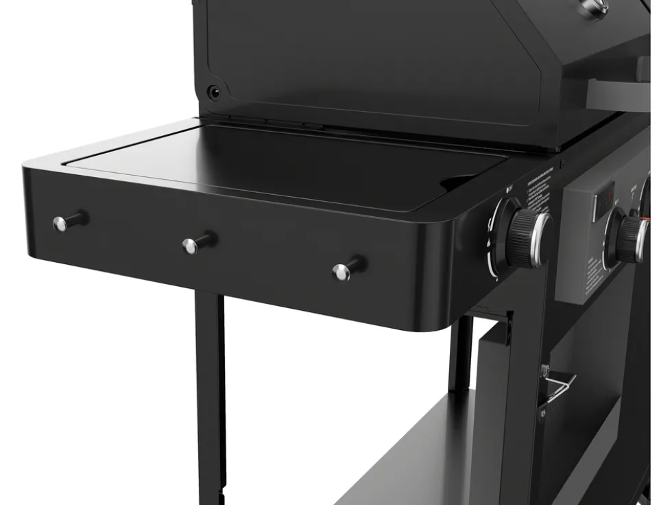 GRILL 4W1, GAZOWY + WĘGLOWY + WĘDZARNIA + PALNIK BOCZNY, 8,5KW