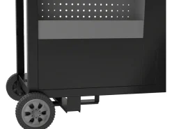 GRILL 4W1, GAZOWY + WĘGLOWY + WĘDZARNIA + PALNIK BOCZNY, 8,5KW