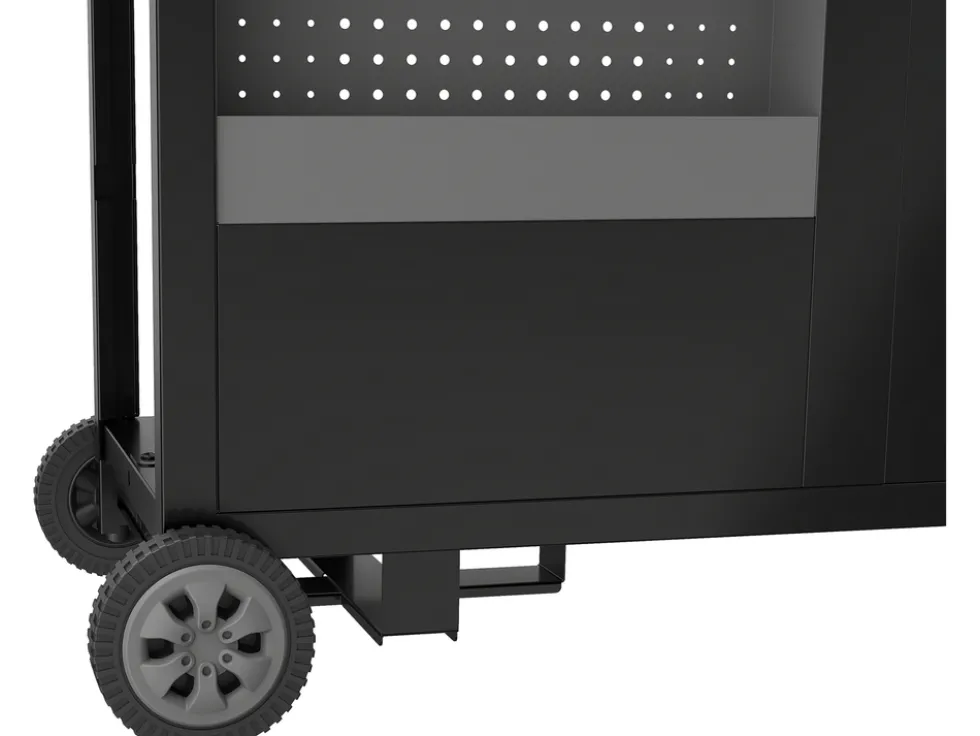 GRILL 4W1, GAZOWY + WĘGLOWY + WĘDZARNIA + PALNIK BOCZNY, 8,5KW