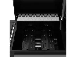 GRILL 4W1, GAZOWY + WĘGLOWY + WĘDZARNIA + PALNIK BOCZNY, 8,5KW