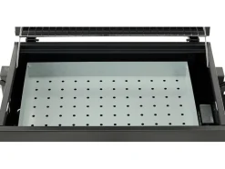 GRILL WĘGLOWY DELUXE, ŻELIWNY RUSZT 54X37CM