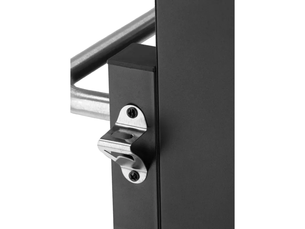 GRILL WĘGLOWY DELUXE, ŻELIWNY RUSZT 54X37CM