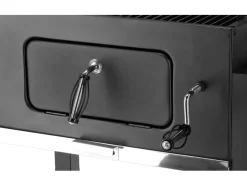 GRILL WĘGLOWY DELUXE Z WĘDZARNIĄ