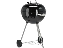 GRILL WĘGLOWY OKRĄGŁY 54CM CZARNY