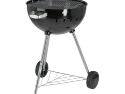 GRILL WĘGLOWY OKRĄGŁY 54CM CZARNY
