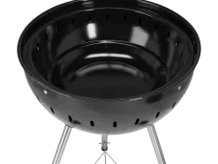 GRILL WĘGLOWY OKRĄGŁY 54CM CZARNY