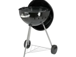 GRILL WĘGLOWY OKRĄGŁY 54CM CZARNY