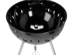GRILL WĘGLOWY OKRĄGŁY 54CM CZARNY