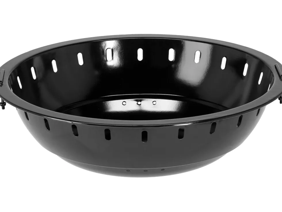 GRILL WĘGLOWY OKRĄGŁY 54CM NIEBIESKI