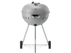 GRILL WĘGLOWY OKRĄGŁY 54CM SZARY