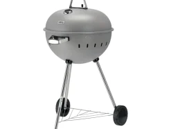 GRILL WĘGLOWY OKRĄGŁY 54CM SZARY