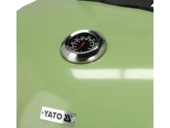 GRILL WĘGLOWY OKRĄGŁY 54CM ZIELONY