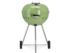 GRILL WĘGLOWY OKRĄGŁY 54CM ZIELONY