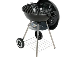 GRILL WĘGLOWY OKRĄGŁY Z POKROWCEM, RUSZT 41CM