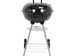 GRILL WĘGLOWY OKRĄGŁY Z POKROWCEM, RUSZT 41CM
