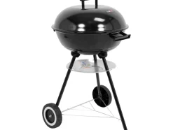 GRILL WĘGLOWY OKRĄGŁY Z POKRYWĄ, 41CM