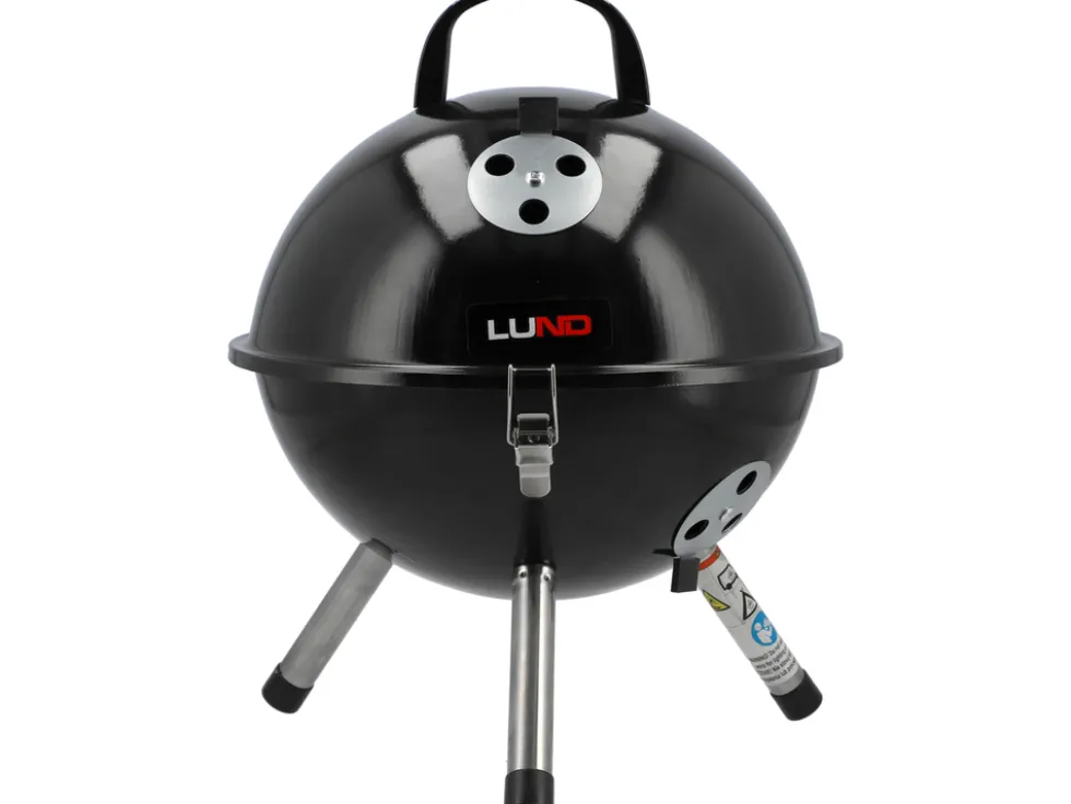 GRILL WĘGLOWY PRZENOŚNY, RUSZT 32CM