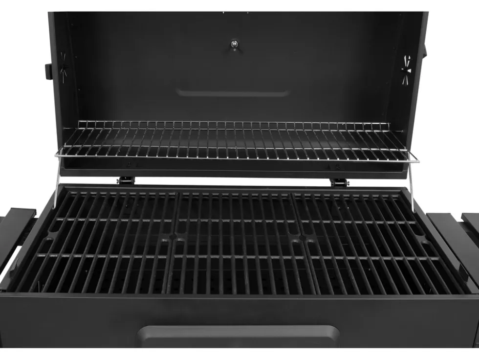 GRILL WĘGLOWY XXL ŻELIWNY RUSZT 78X42.5CM