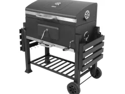 GRILL WĘGLOWY XXL ŻELIWNY RUSZT 78X42.5CM