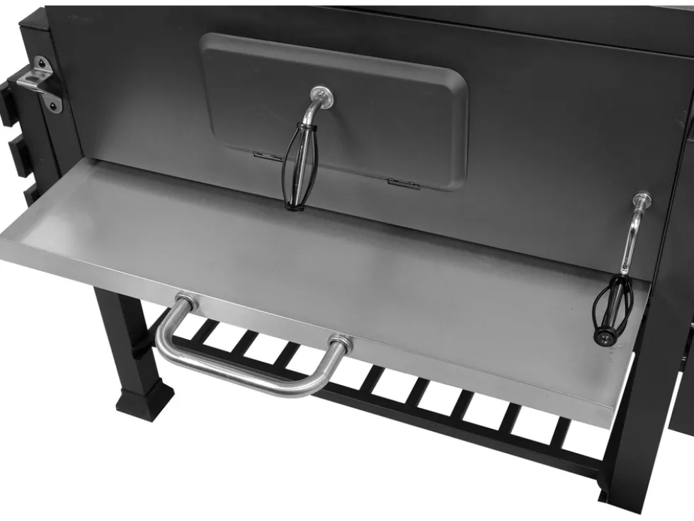 GRILL WĘGLOWY XXL ŻELIWNY RUSZT 78X42.5CM