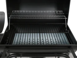 GRILL WĘGLOWY Z WĘDZARNIĄ XXL, RUSZT 64X37CM