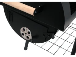 GRILL WĘGLOWY Z WĘDZARNIĄ XXL, RUSZT 64X37CM