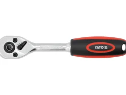 GRZECHOTKA PROSTA Z PŁASKĄ RĘKOJEŚCIĄ 1/4" 90T
