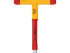 IZOLOWANA RĘKOJEŚĆ TYPU T Z ZABIERAKIEM 1/2" 200MM VDE
