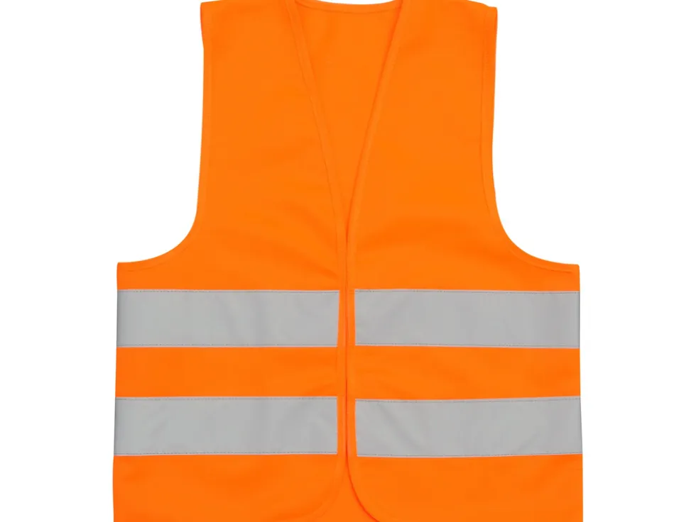 KAMIZELKA OSTRZEGAWCZA ORANGE ROZM. L