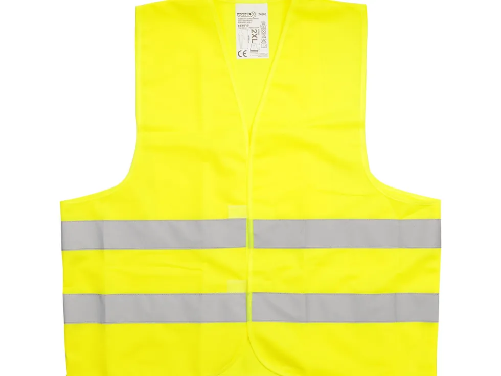 KAMIZELKA OSTRZEGAWCZA YELLOW ROZM. 2XL