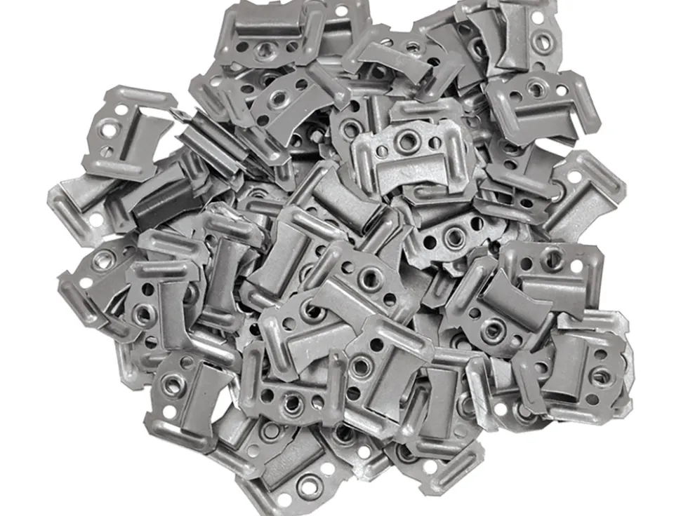KLAMRY DO PANELI ŚCIENNYCH 23 X 1MM 100SZT
