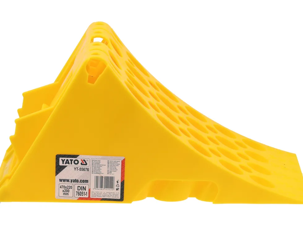 KLIN POD KOŁA AUT CIĘŻAROWYCH 470X200X225MM DIN