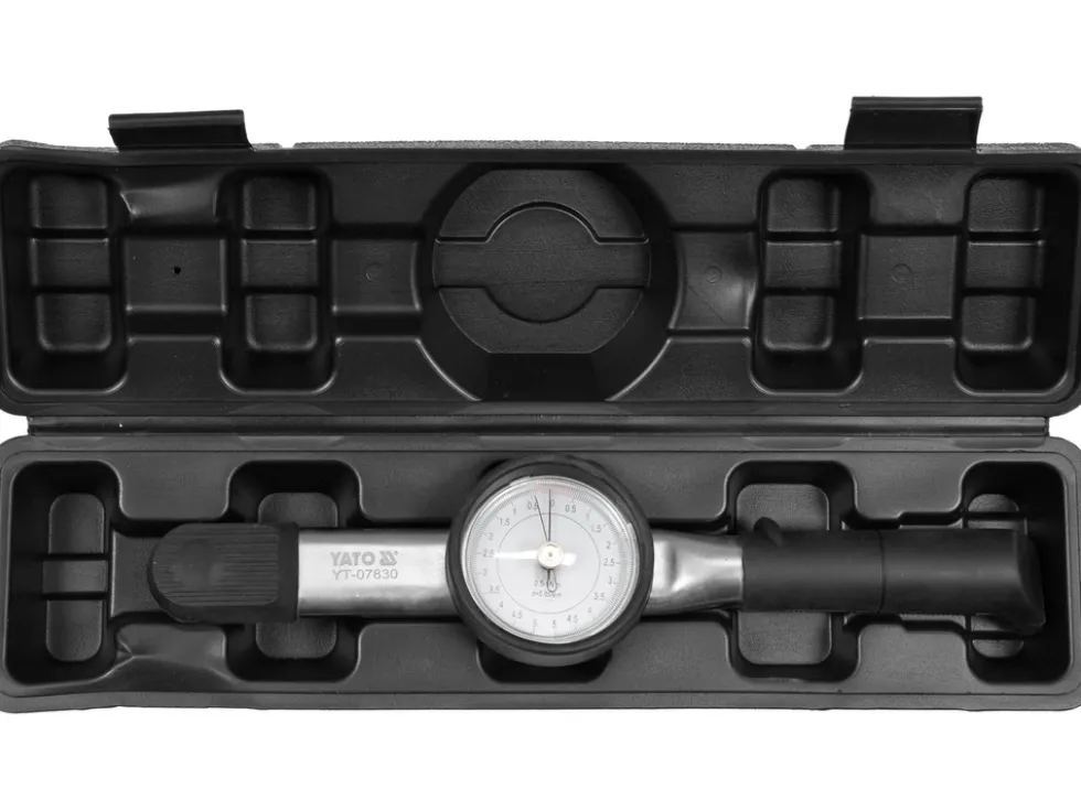 KLUCZ DYNAMOMETRYCZNY 1/4" 0,5-5NM ZEGAROWY