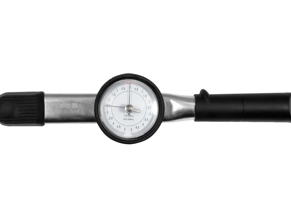 KLUCZ DYNAMOMETRYCZNY 1/4" 0,5-5NM ZEGAROWY