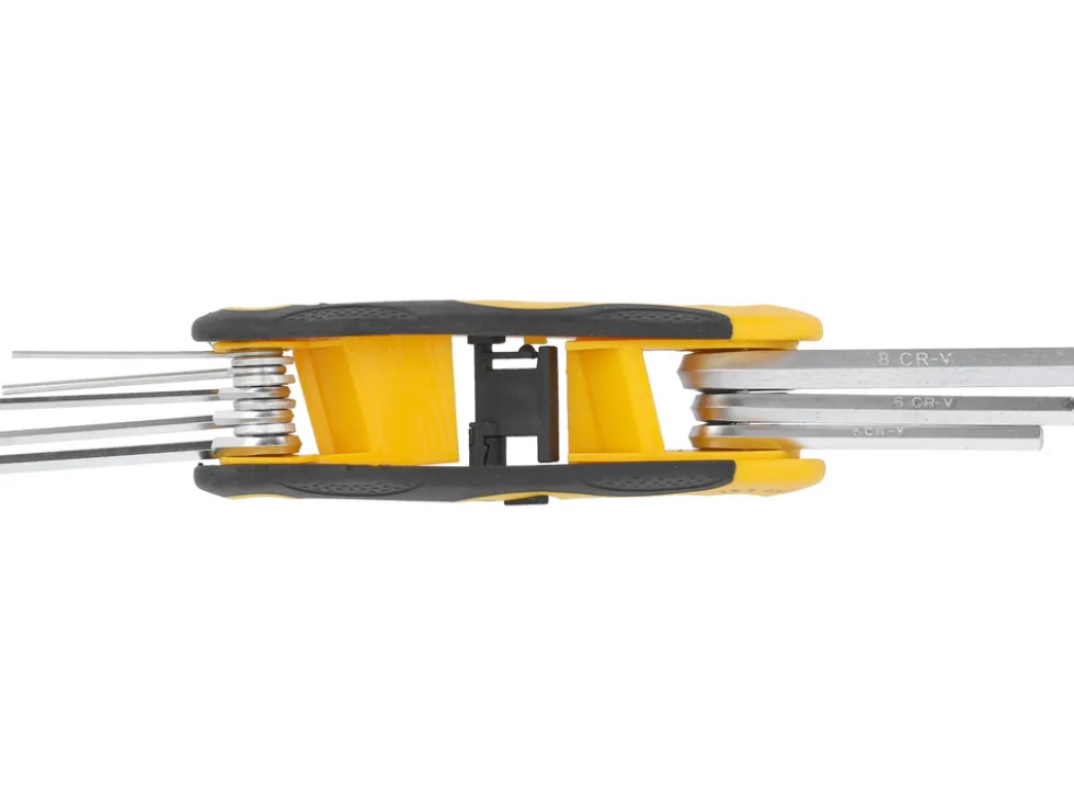 KLUCZE HEX 1,5-8 MM, CR-V, ZESTAW 8 SZT.